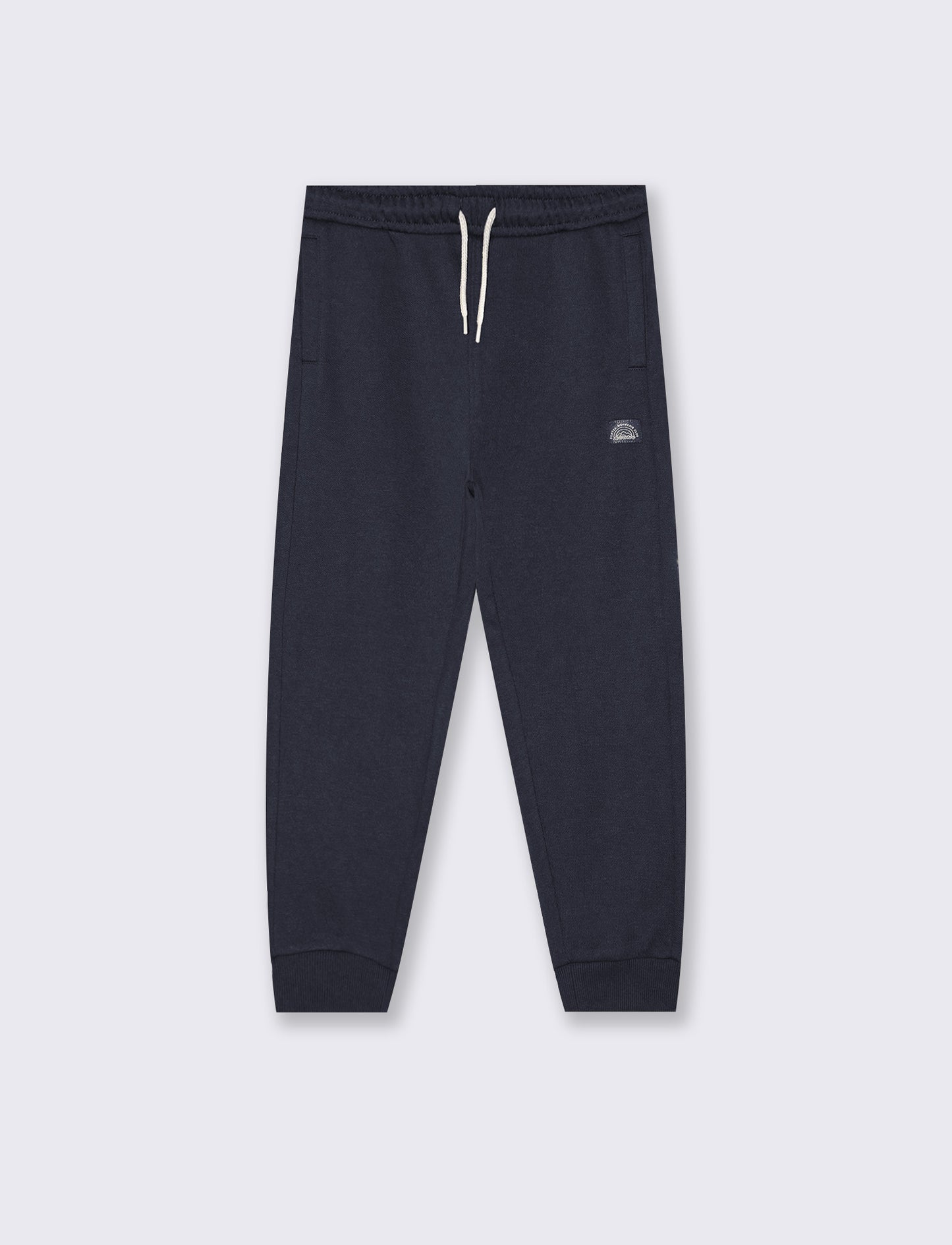 Comfortable Cotton Jogger Pants - Blue