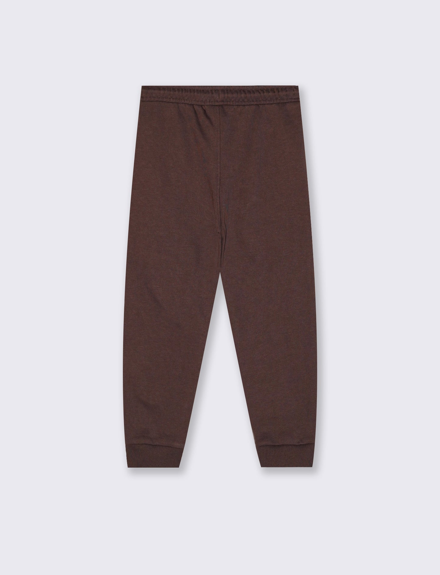 Comfortable Cotton Jogger Pants - Brown