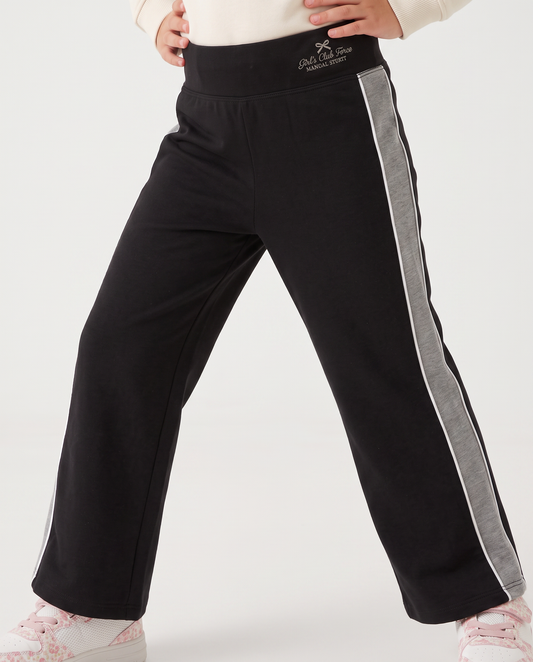 Leggings a zampa in tessuto tecnico - Nero