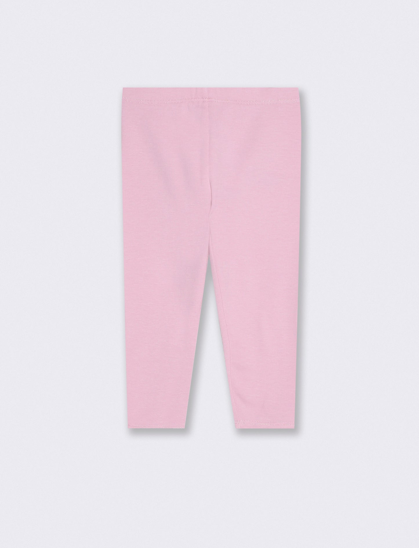Leggings basici tinta unita versatili - Rosa polvere