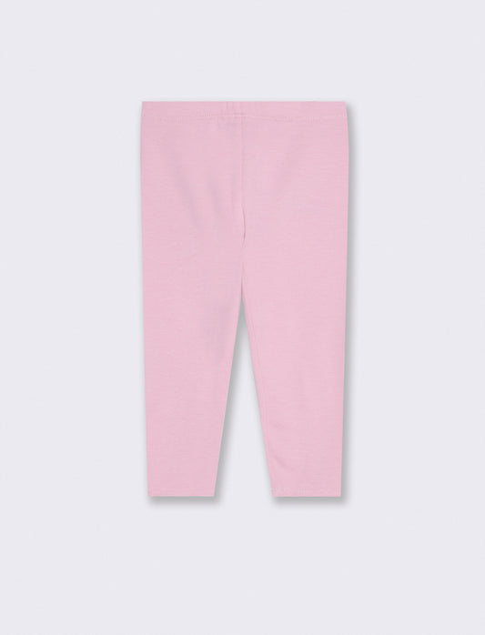 Versatile solid color basic leggings - Pink