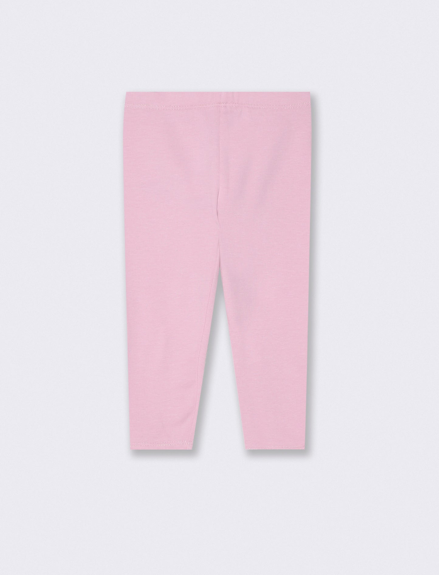 Leggings basici tinta unita versatili - Rosa polvere