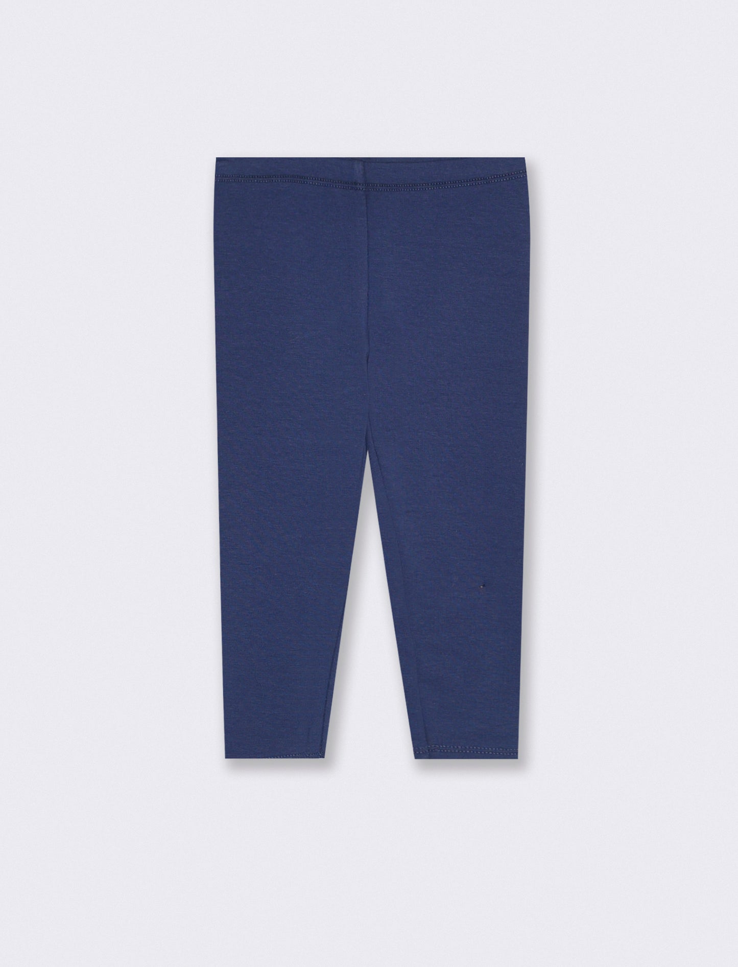Versatile solid color basic leggings - Blue