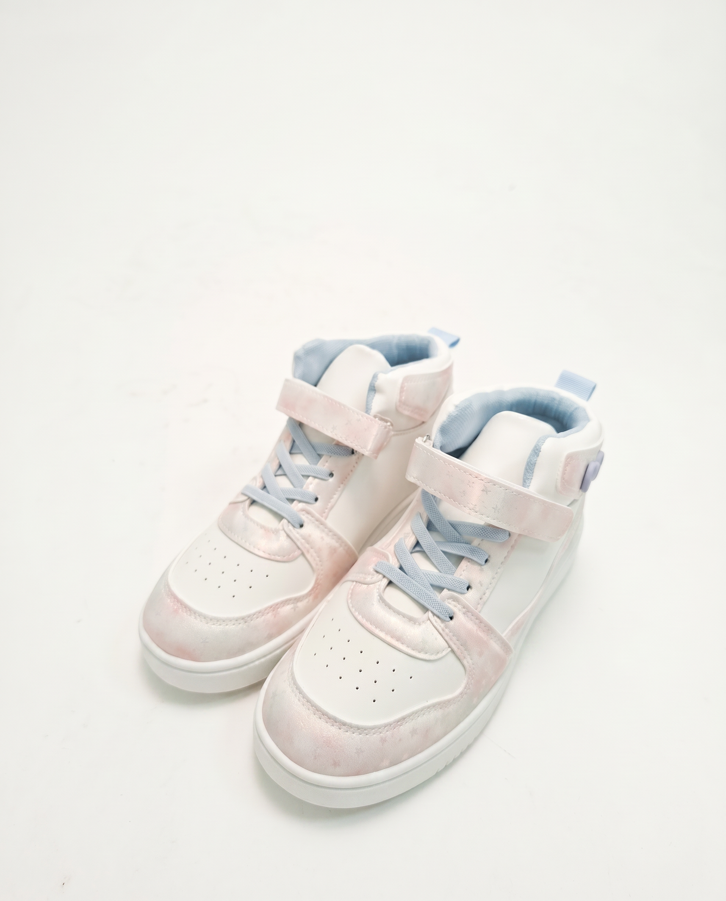 Sneakers bianche a collo alto per bambina - Bianco