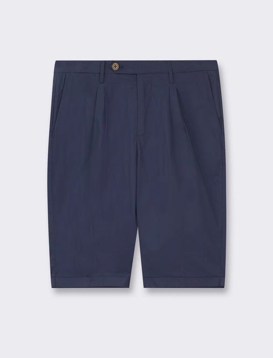 Bermuda chino slim fit - Blu