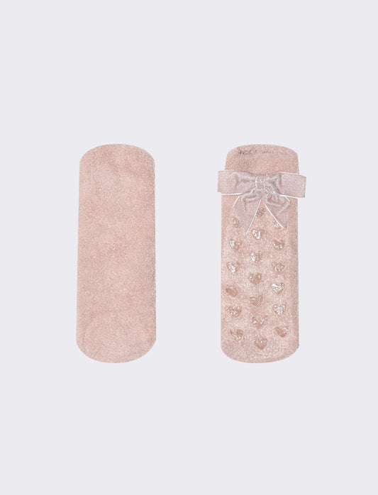 Calzini antiscivolo cuori - Rosa