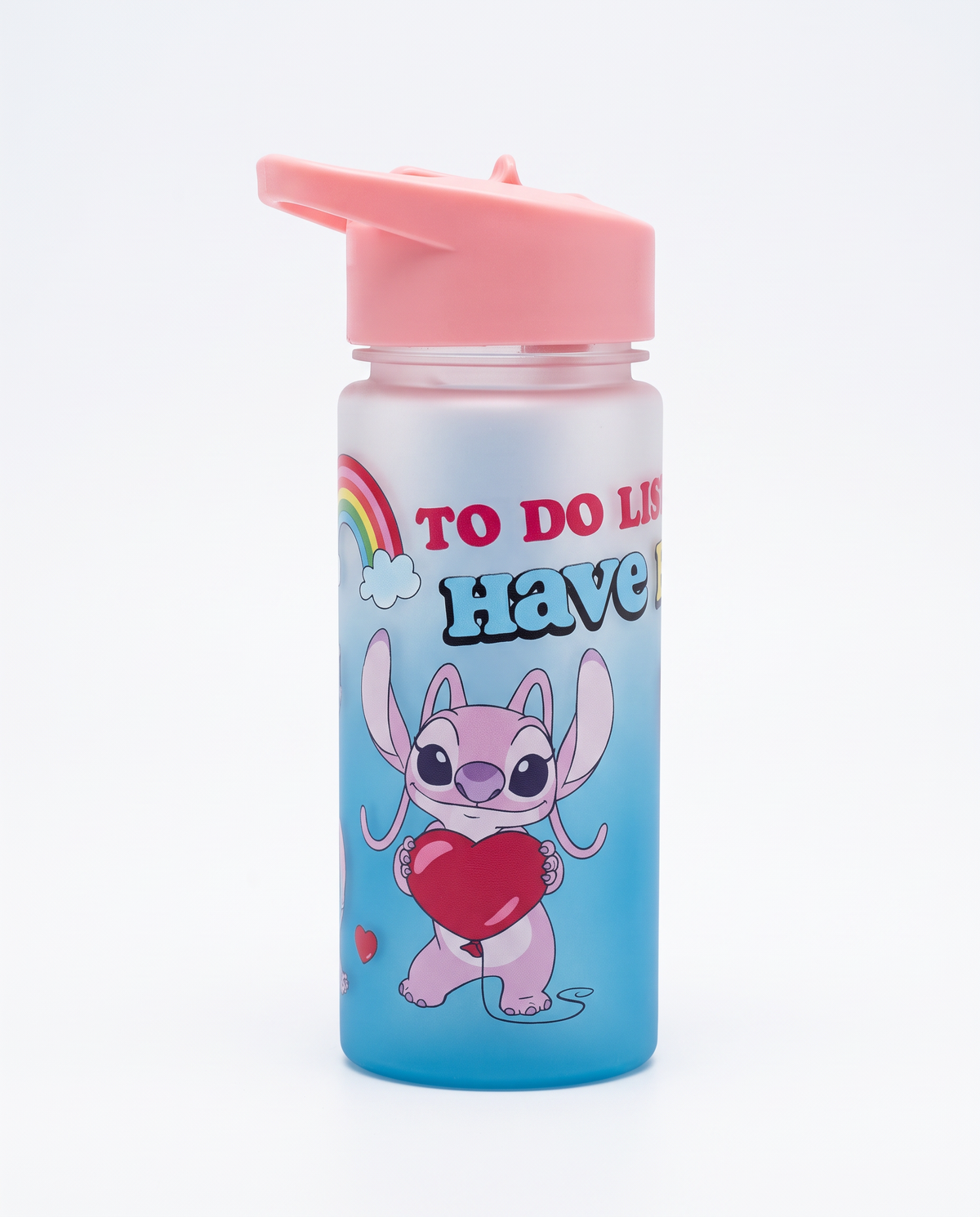 Borraccia 450ml matt con licenze colorate - Rosa