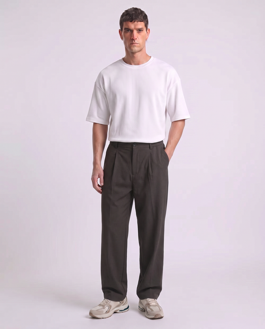 Pantaloni Jogger Relaxed Fit Comfort - Moro