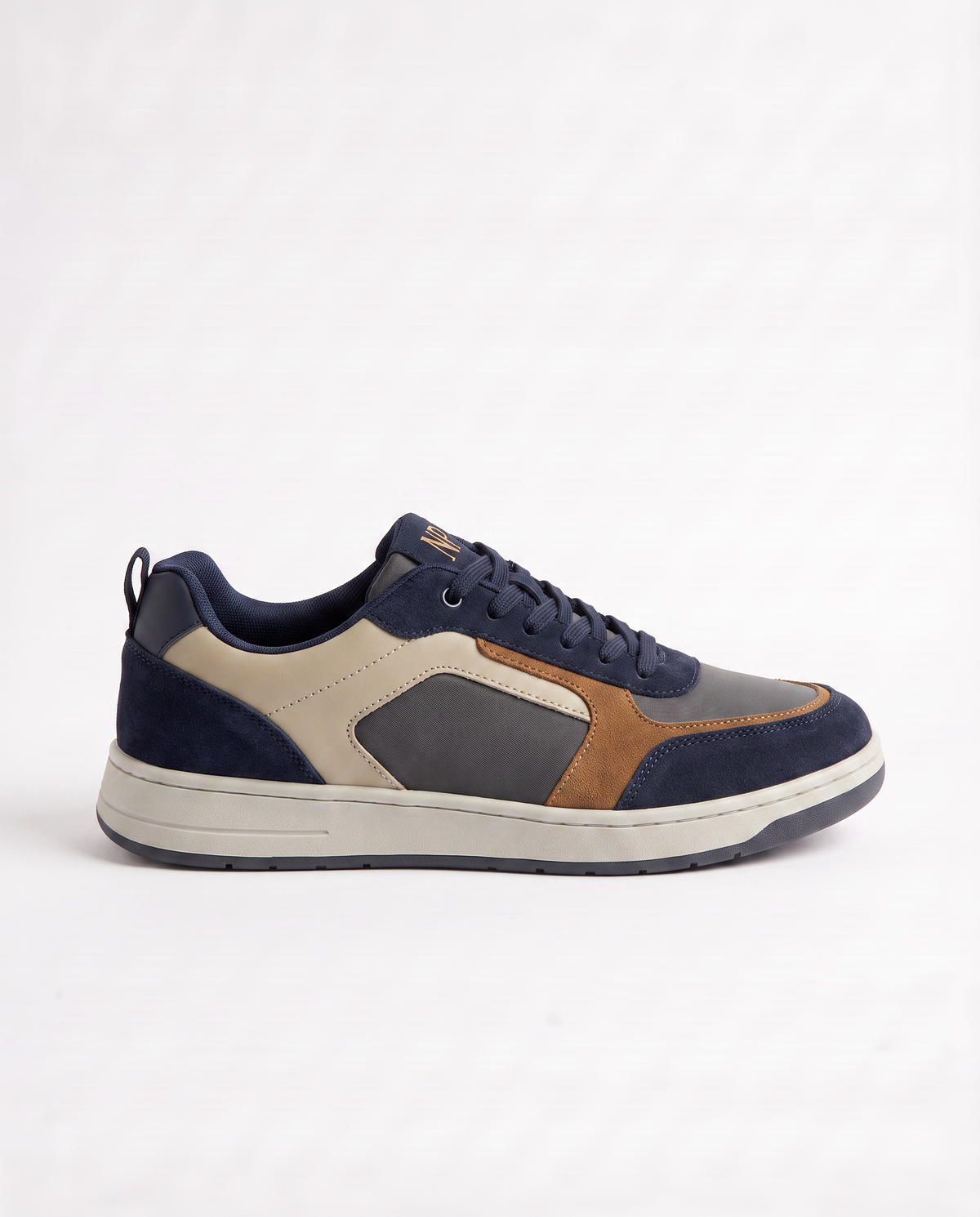 Multicolor Blue Sneakers for Kids - Grey