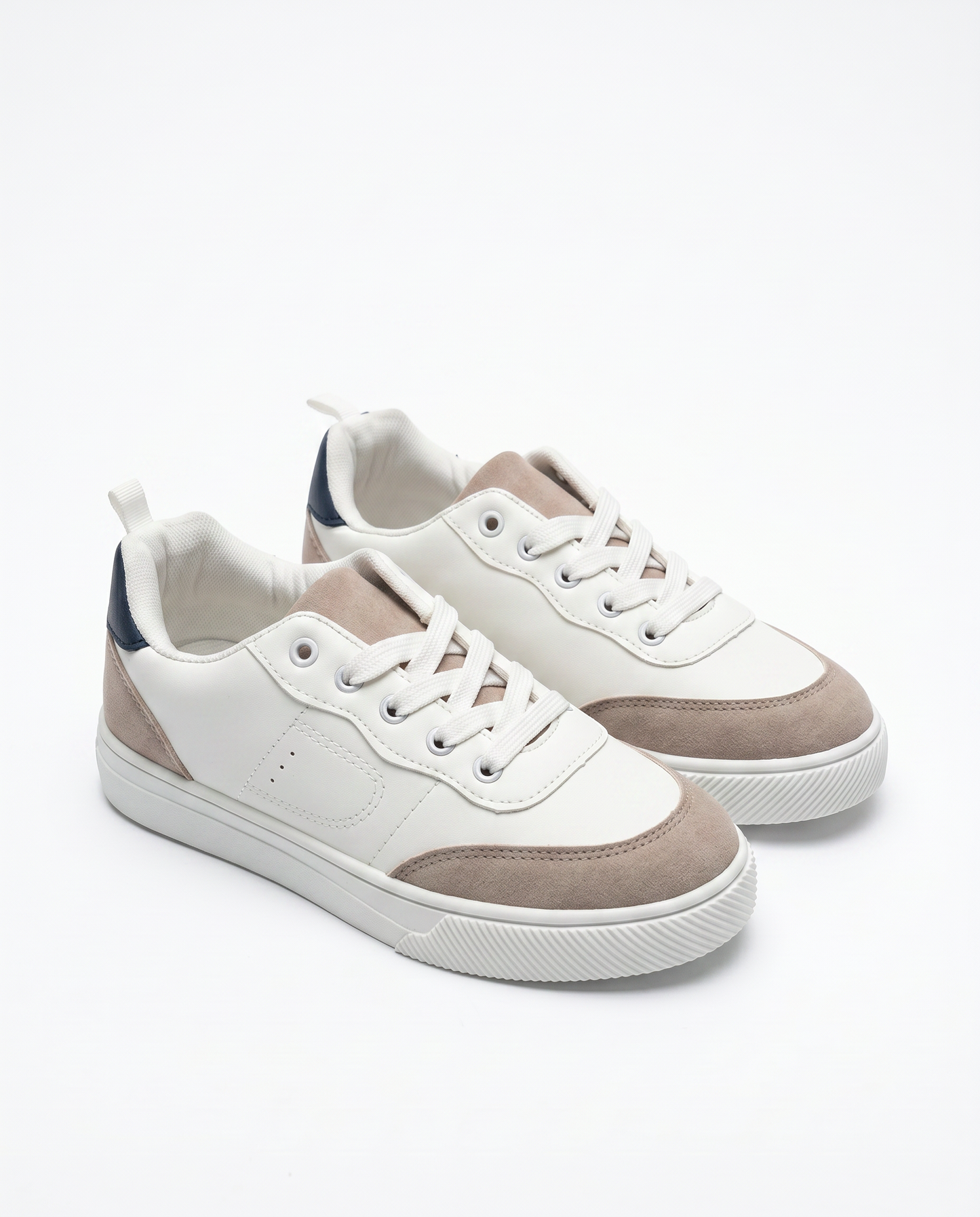 White sneakers with child inserts - White