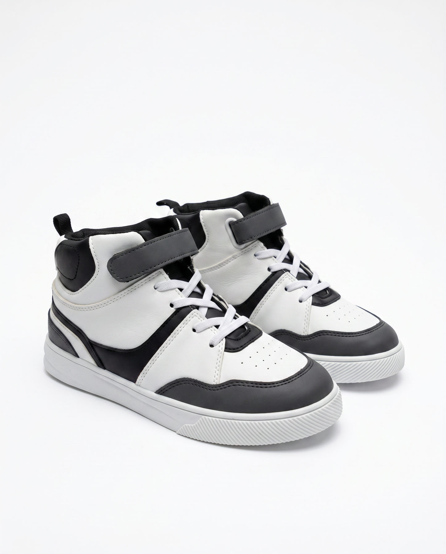 High-top white sneakers for kids - White