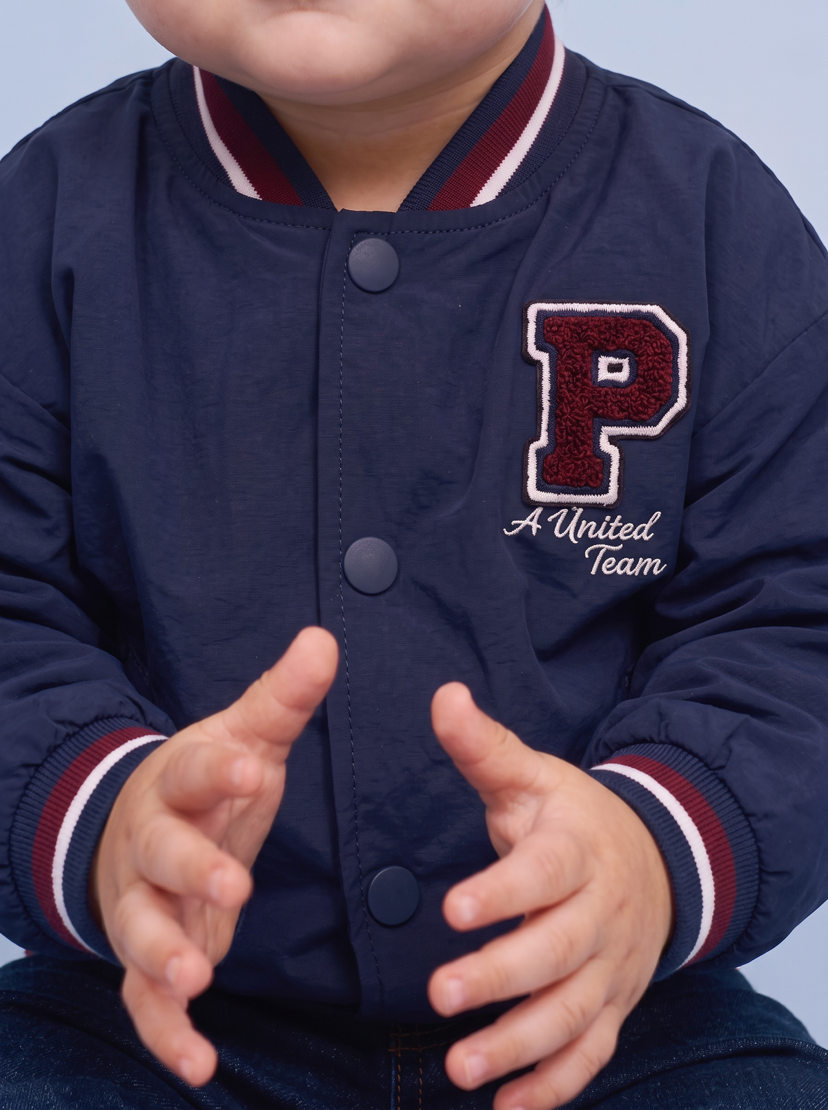 Giubbotto Bomber College Versatile e Stile - Blu