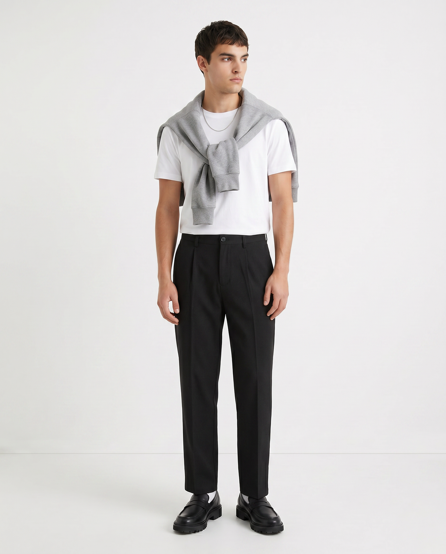 Pantaloni Chino Relaxed Easy Pant Uomo - Nero