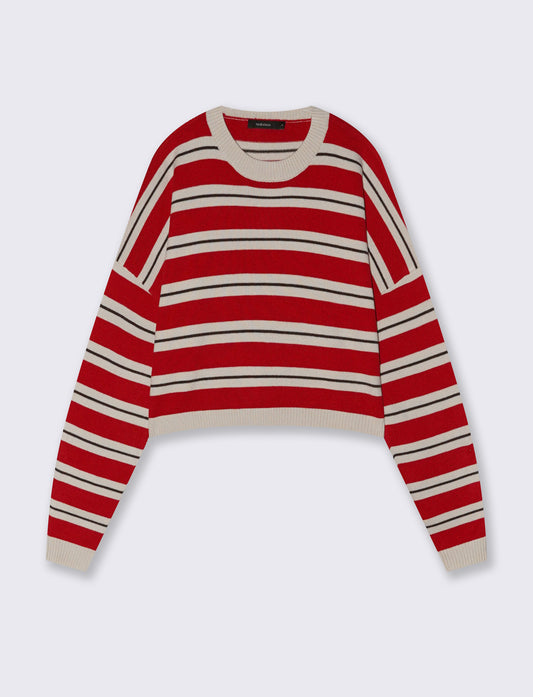 Stylish T-shirt crop top - 