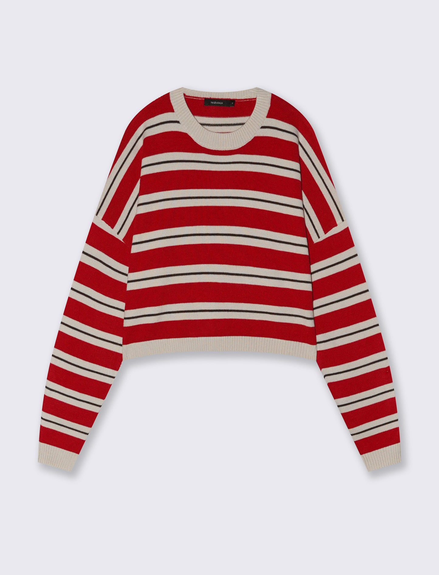 Stylish T-shirt crop top - 