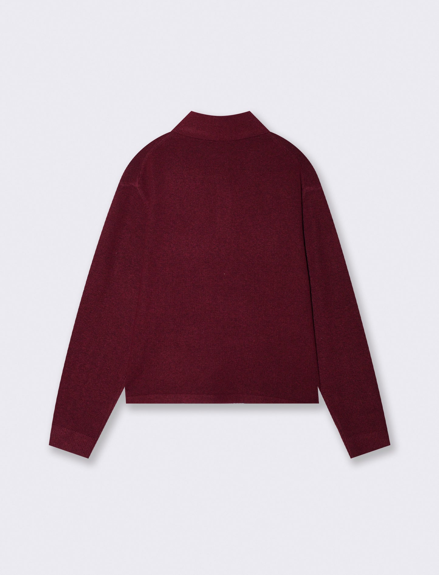 Maglia polo elegante e versatile - Rosso rubino
