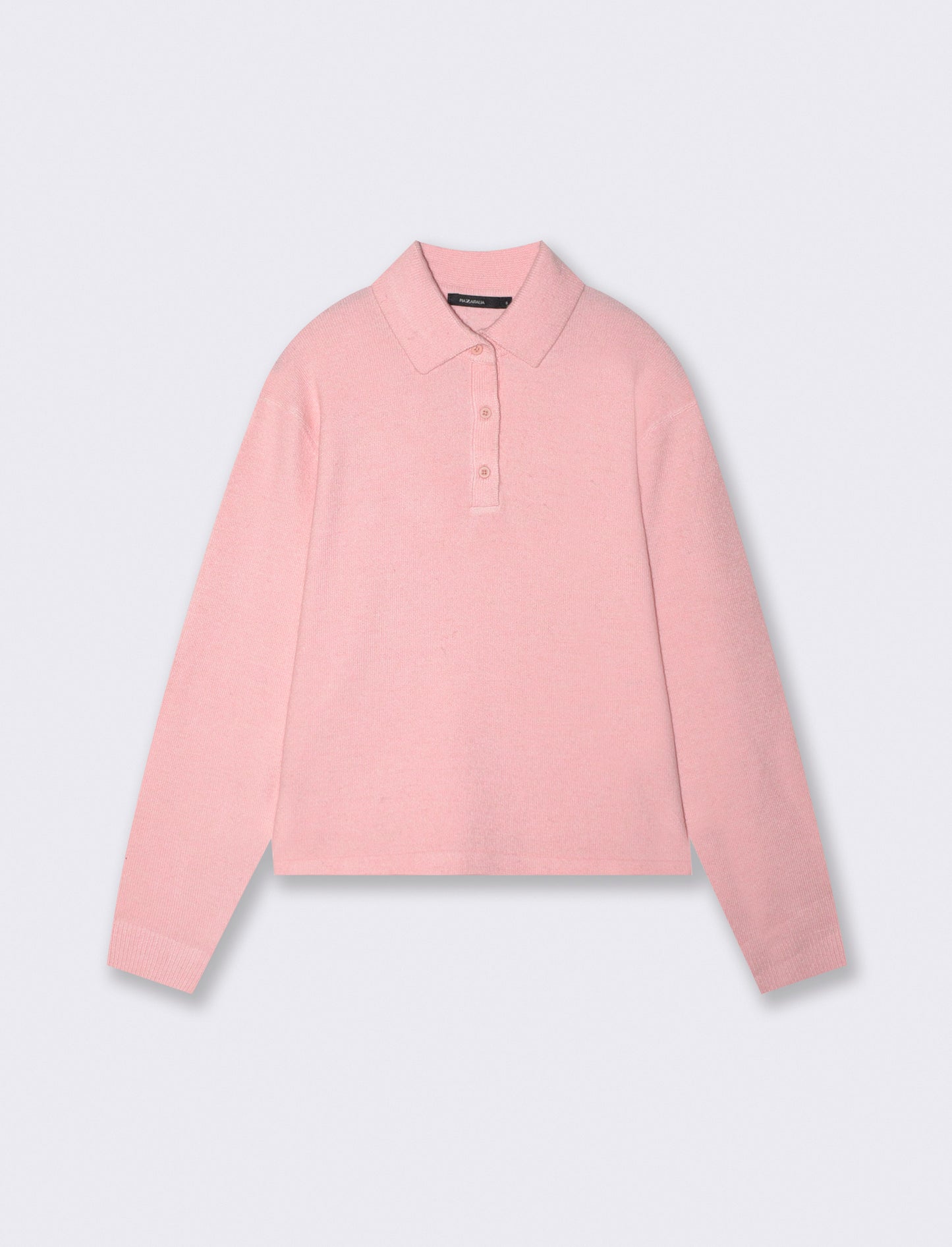 Maglia polo elegante e versatile - Rosa chiaro