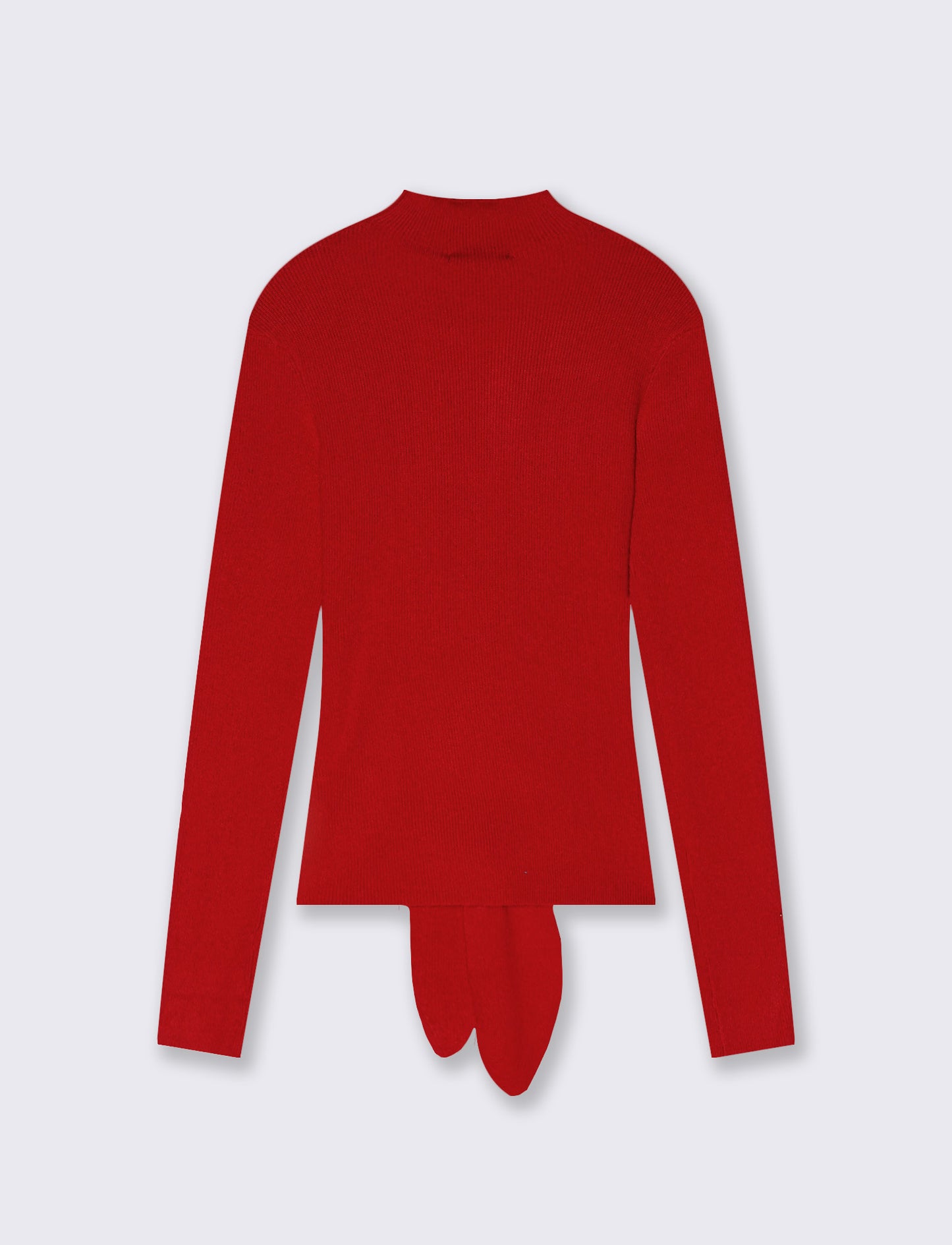 Maglia con nodo - Rosso