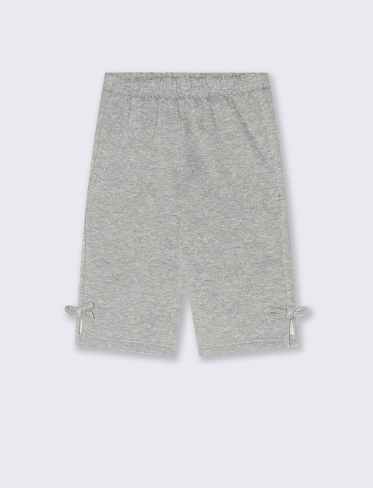 Pantaloni ampi eleganti con coulisse - Grigio mel.