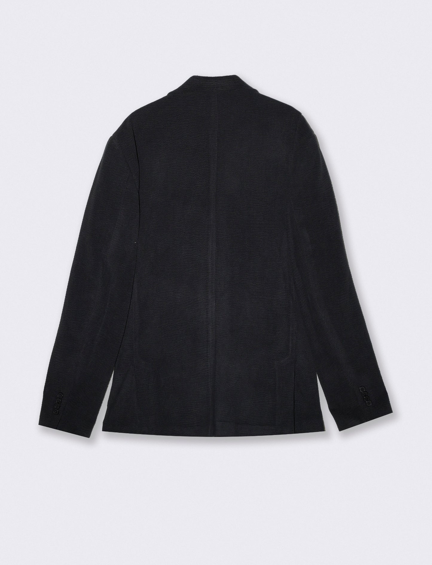 Blazer in velluto goffrato formal fit - Blu