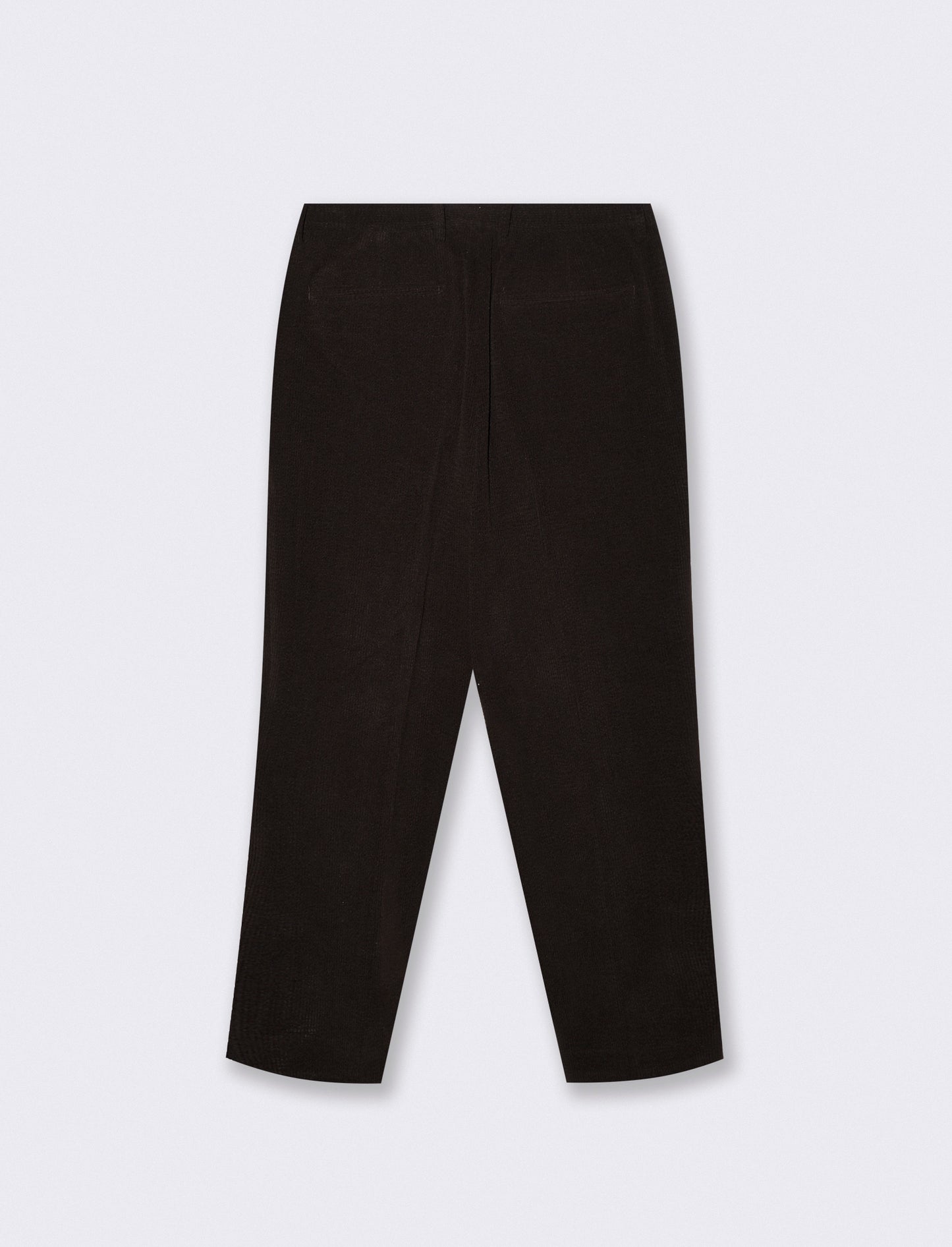 Pantaloni velluto goffrato formal fit - Moro