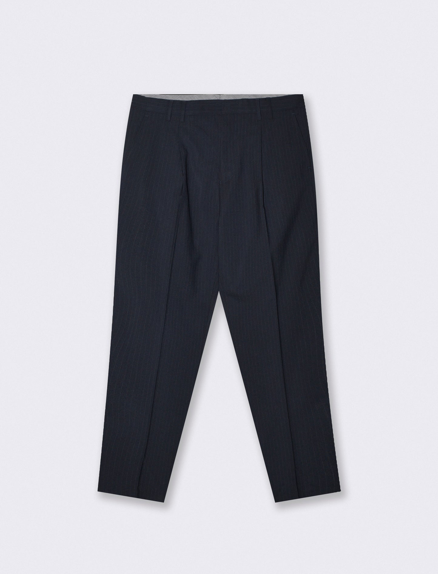 Pantaloni a righe formal fit eleganti - Blu