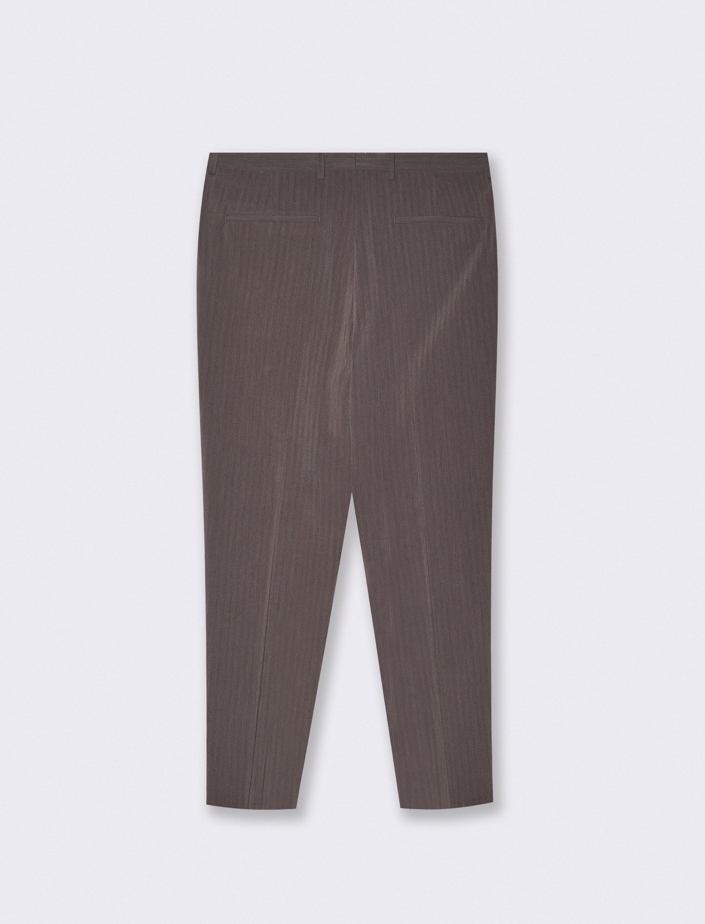 Pantaloni Formal Fit a Spina di Pesce - Moro