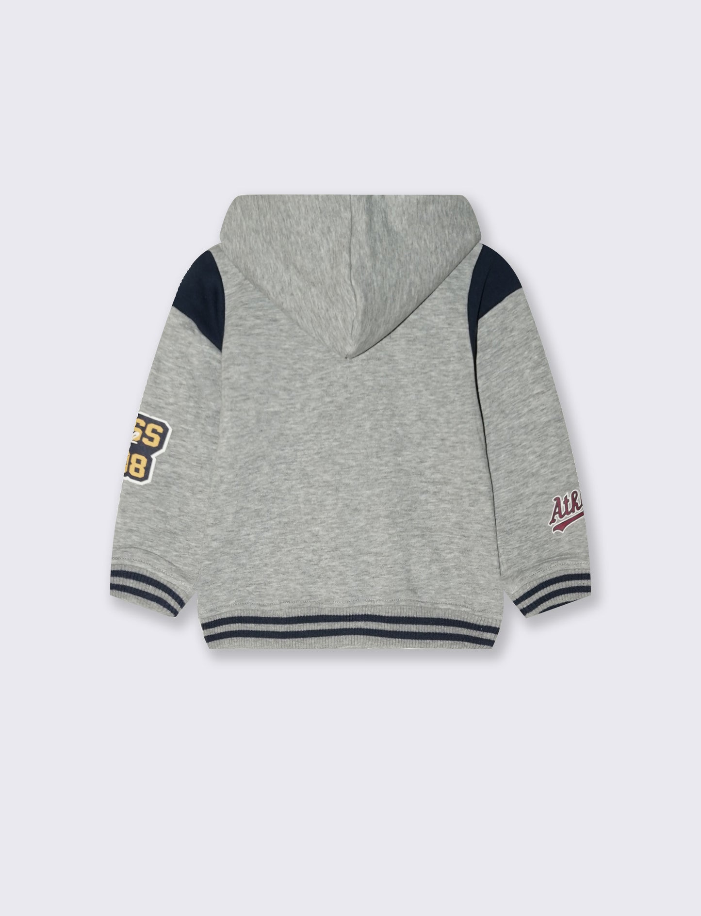 Casual style hoodie - Grey