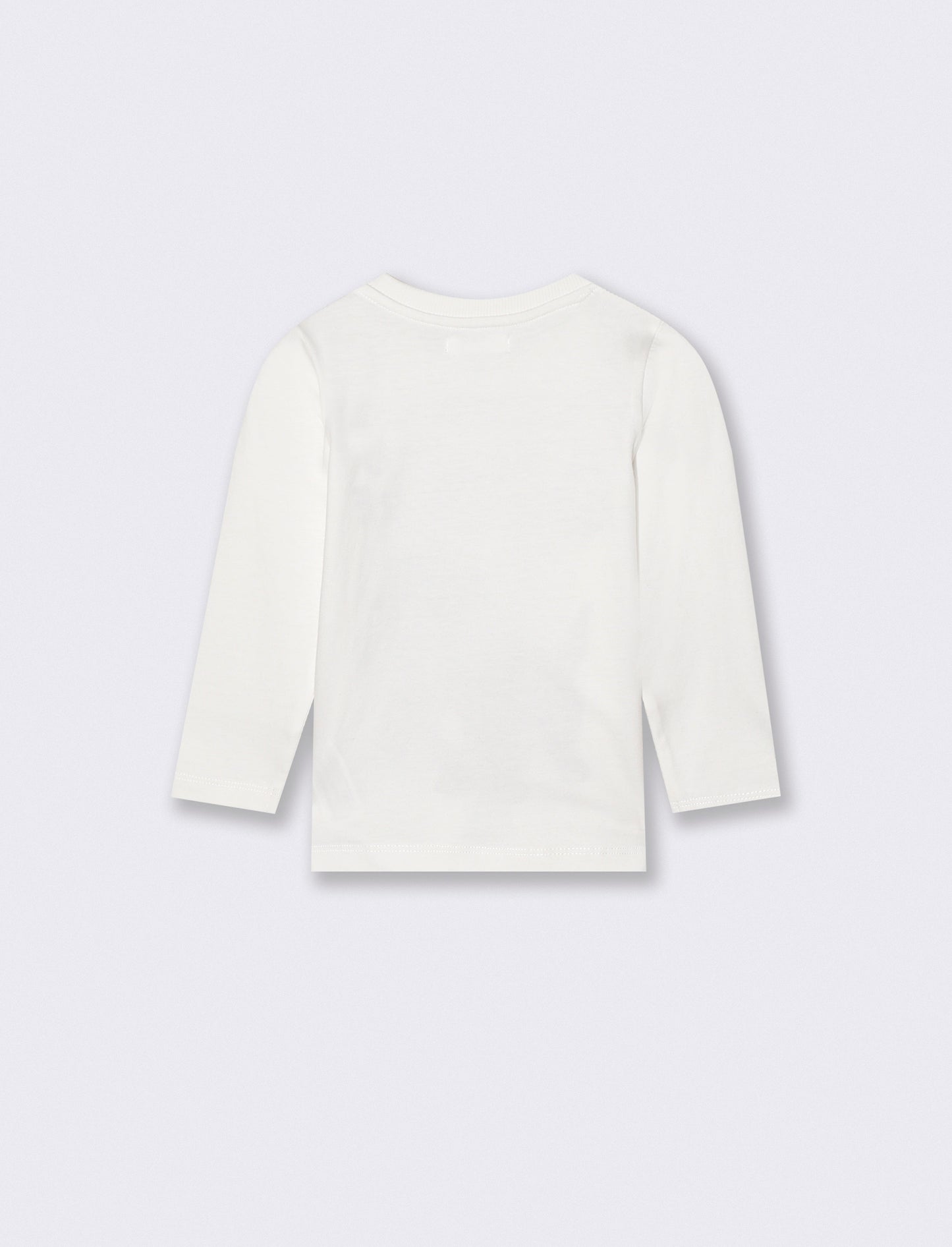 T-shirt in jersey con applicazioni sportive - Bianco latte