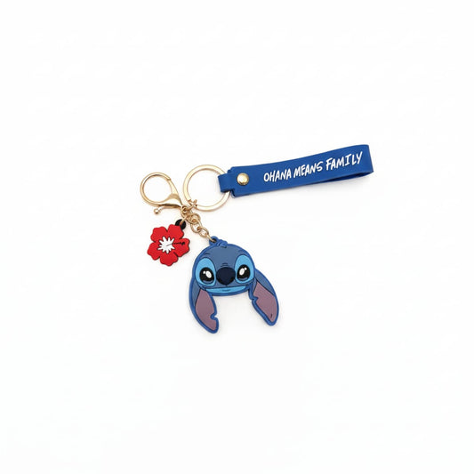 3D Rubber Keychains with Licenses - Blue