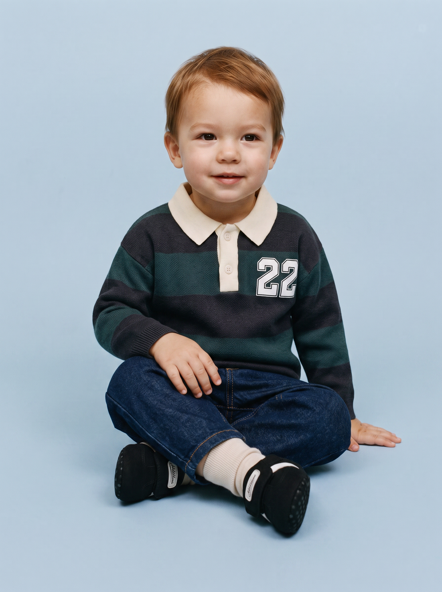Maglioncino a righe in stile varsity - Righe