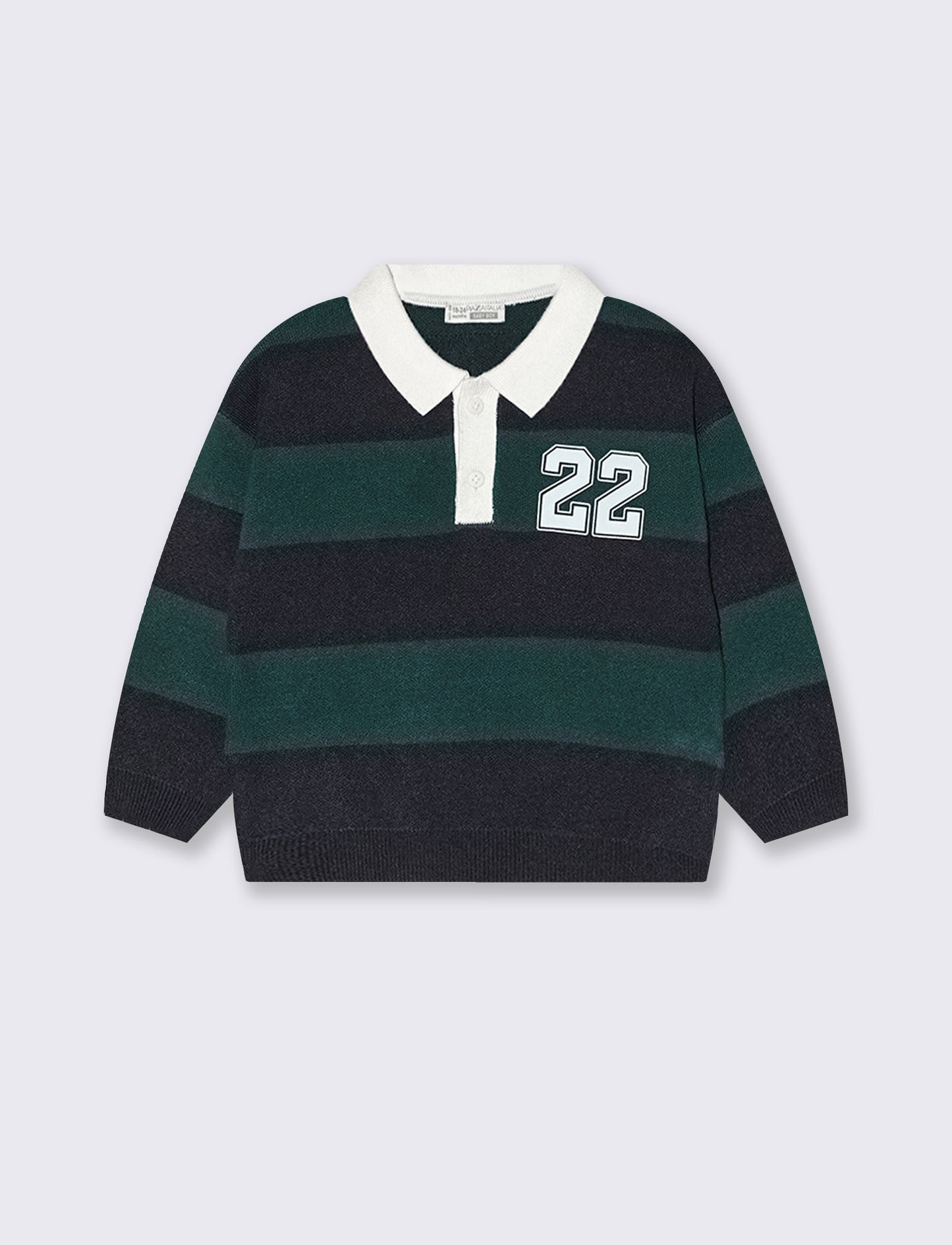 Maglioncino a righe in stile varsity - Righe