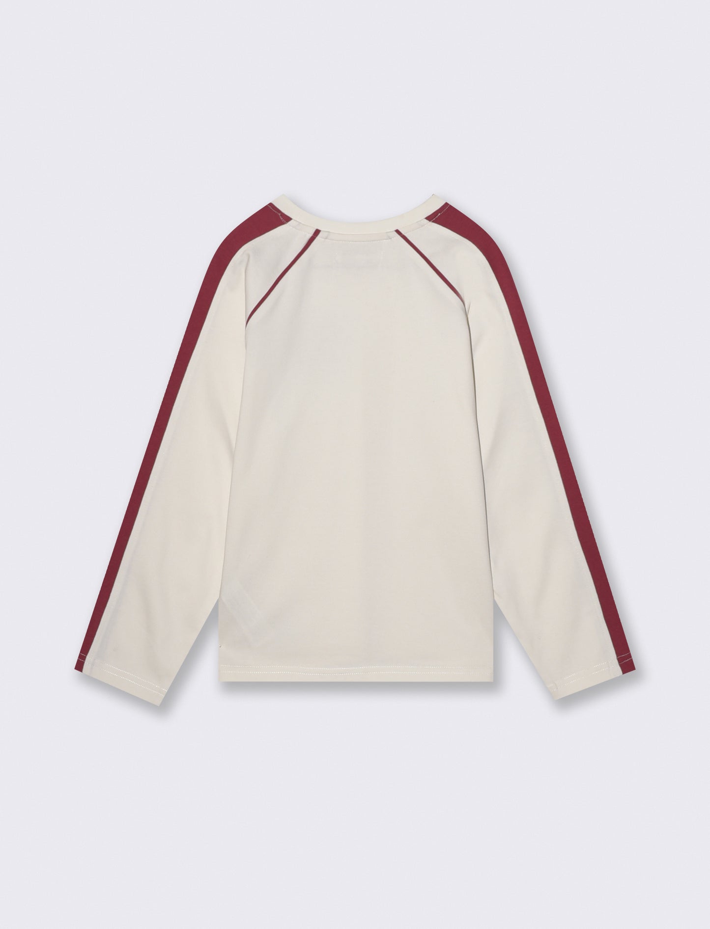 T-shirt raglan - Bianco latte