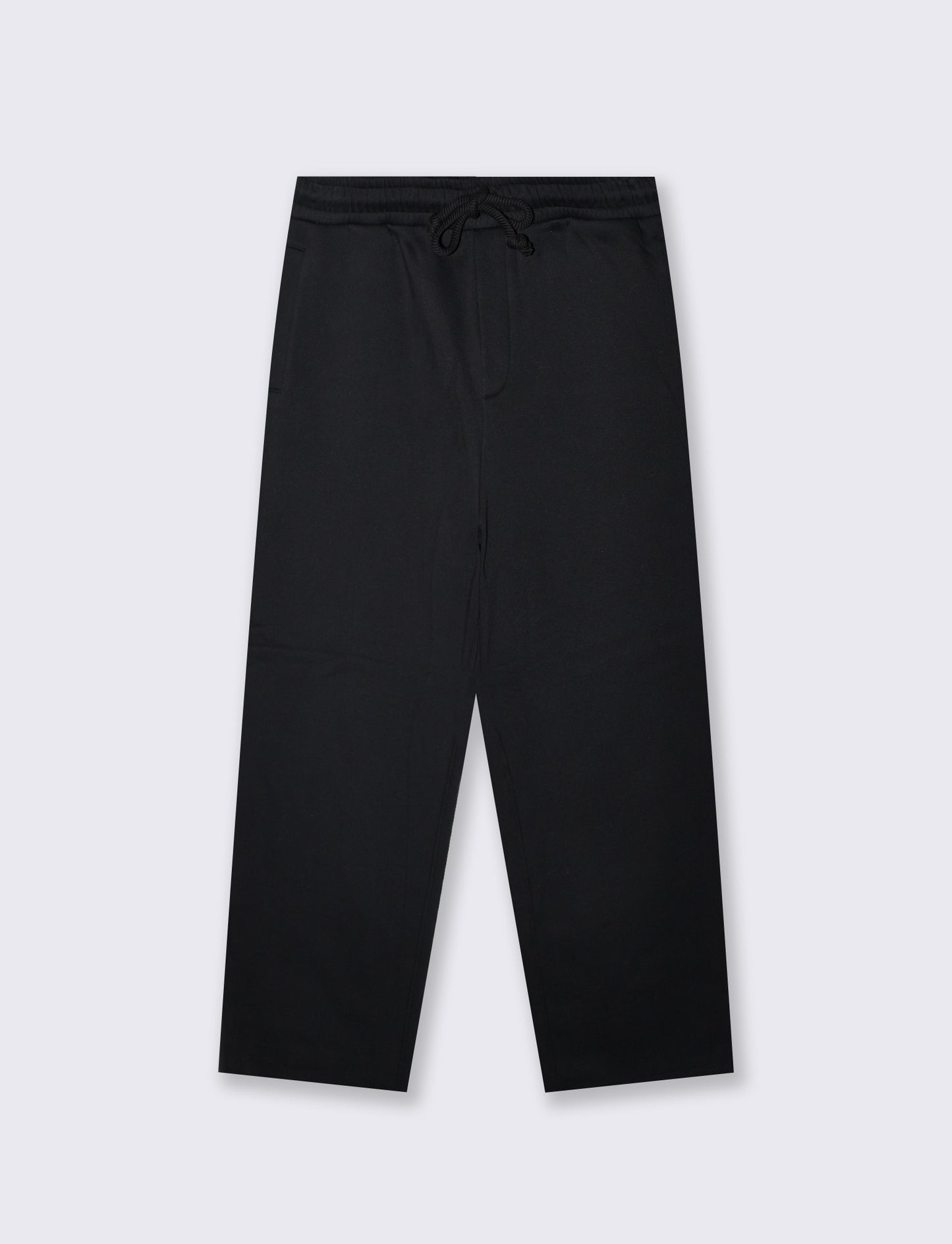 Pantaloni Jogger Extra Baggy in Felpa - Nero