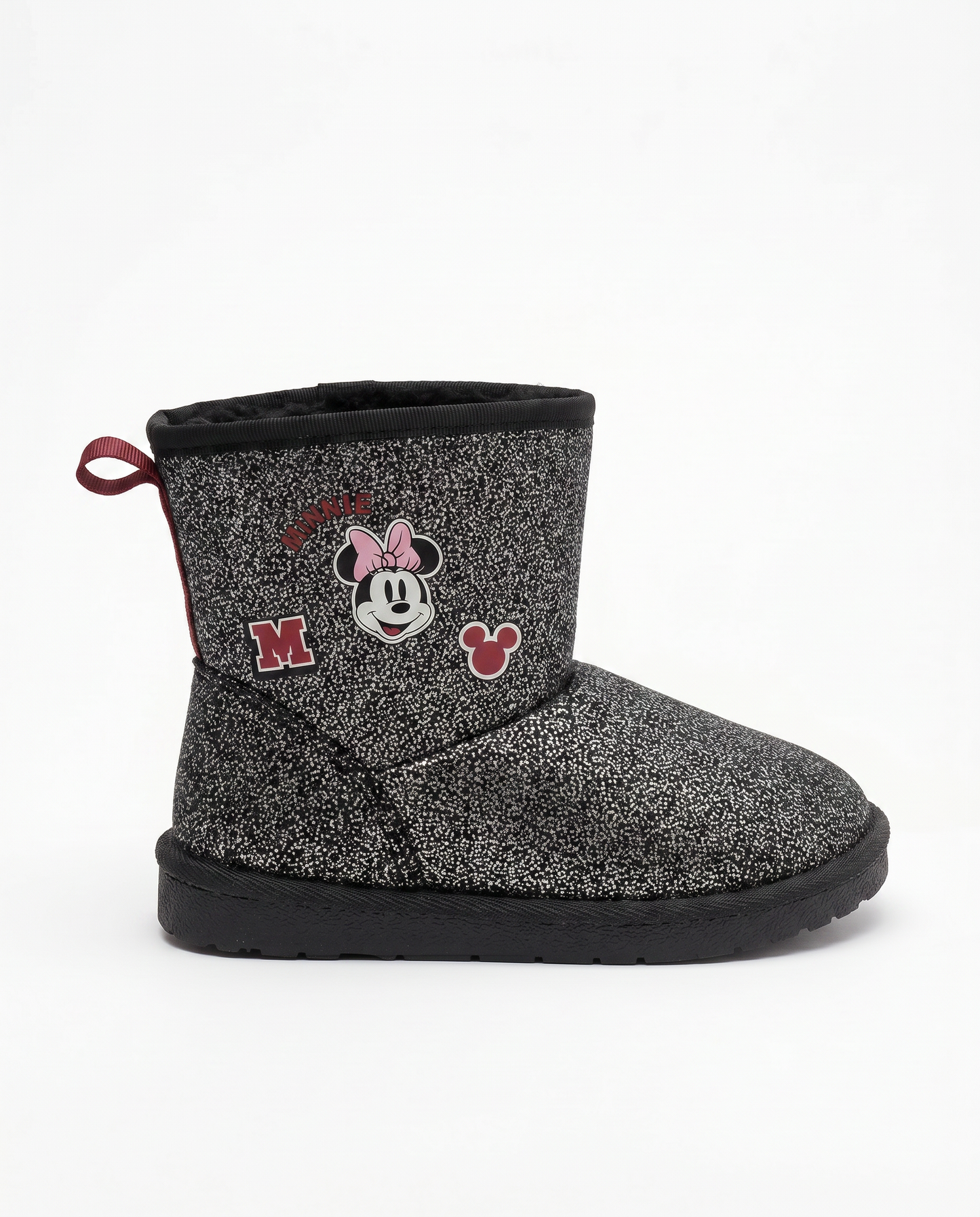 Minnie Snow Boots for Girls - Black