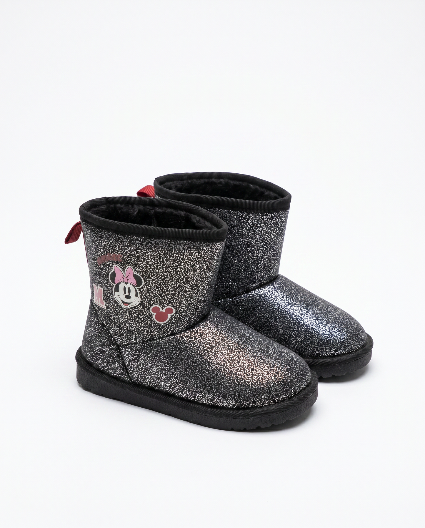 Minnie Snow Boots for Girls - Black