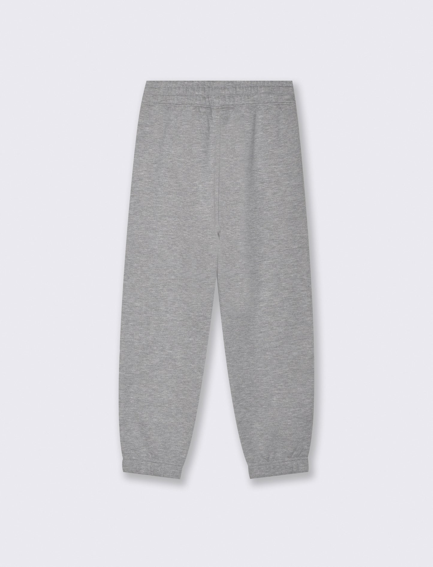 Joggers with embroidery and drawstring waist - Grey