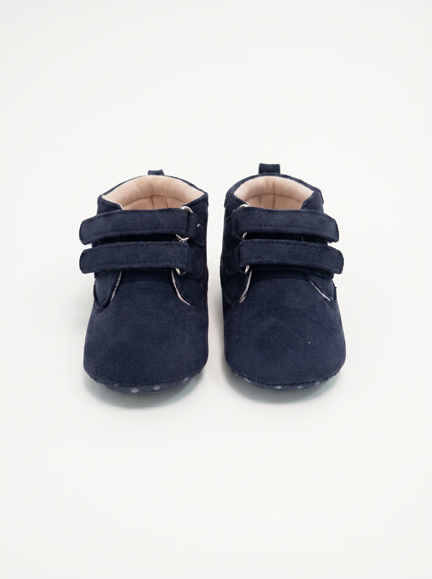Scarpa alta neonato in microfibra blu - Blu