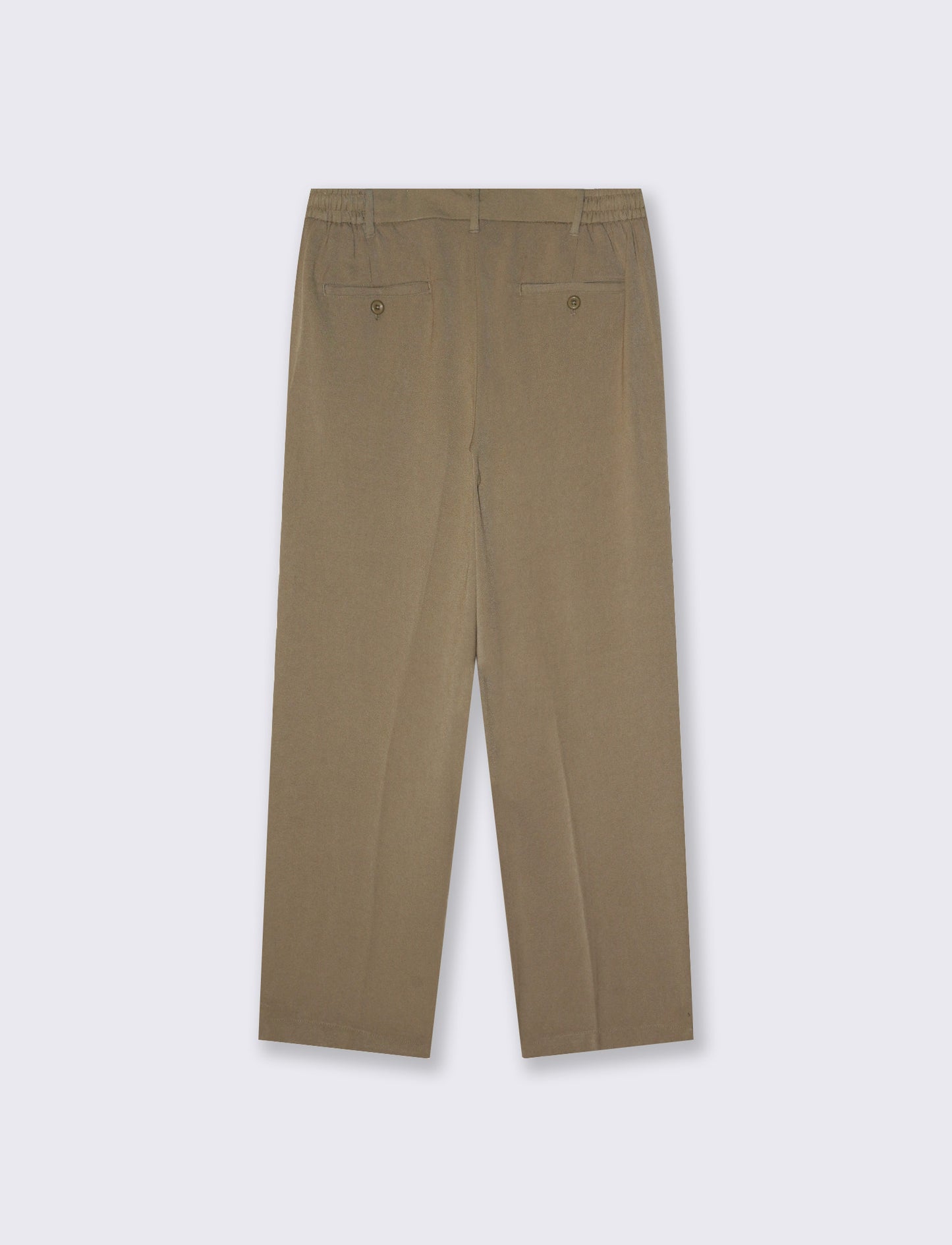 Pantaloni Chino Pinces Straight Fit - Beige