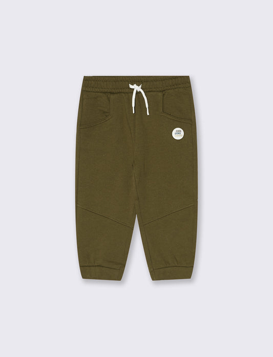 Pantafitness e Jogger in felpa casual - Verde militare