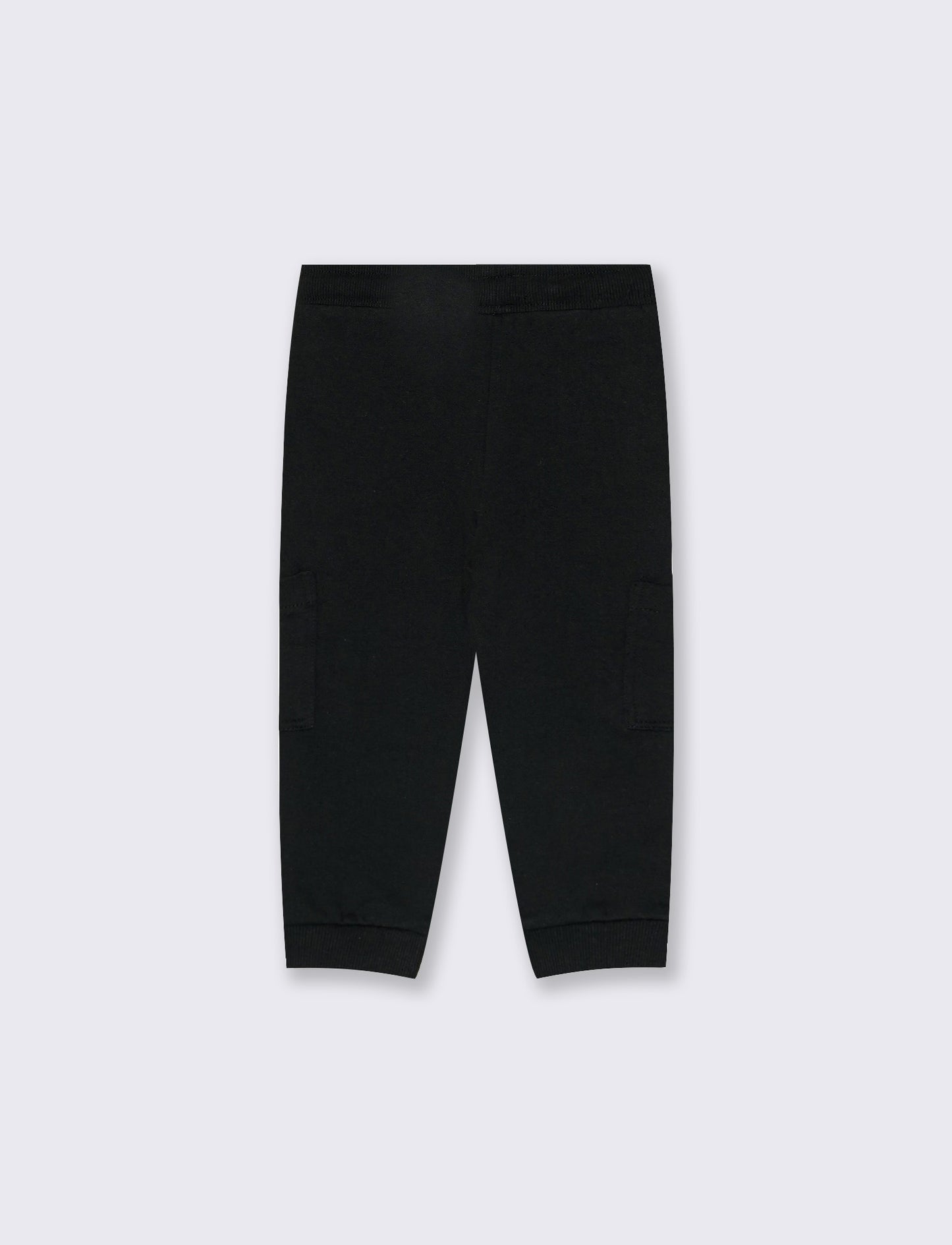 Sporty style jogger pants - Black