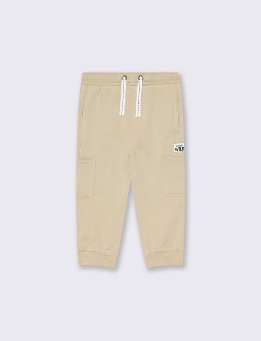 Pantafitness jogger dallo stile sportivo - Beige