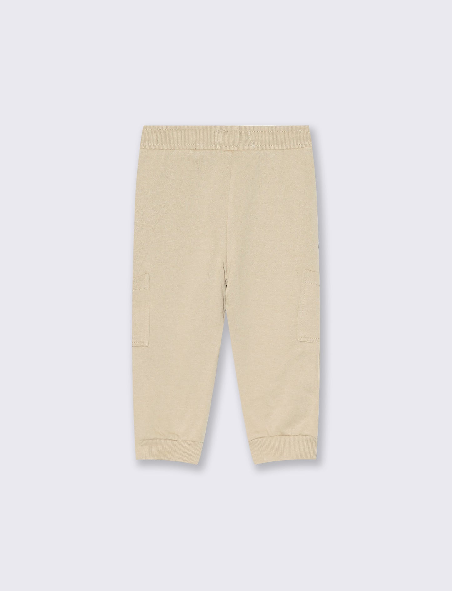 Sporty style jogger pants - Beige