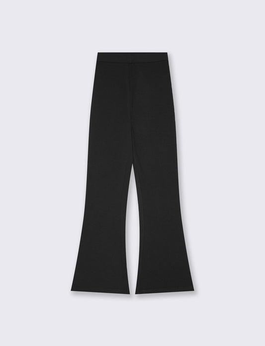 Fuseaux flare: stile e comfort unici - Nero