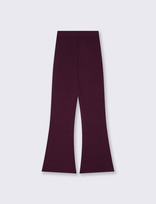 Fuseaux flare: stile e comfort unici - Bordeaux