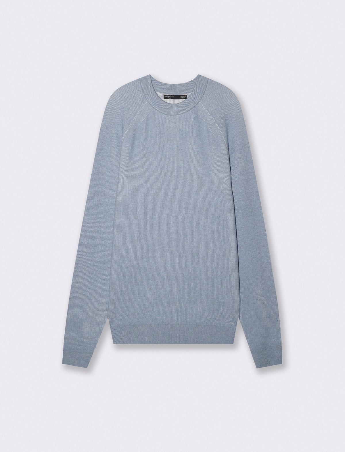 Ribbed Double Thread Sweater Vanisè - Sky blue