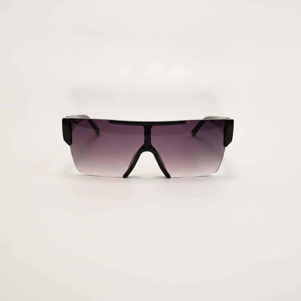 Square mask sunglasses - Black