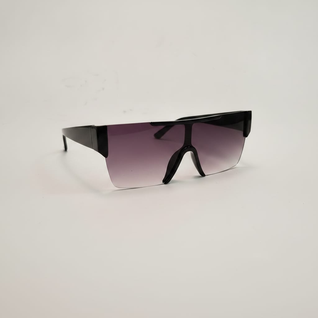 Square mask sunglasses - Black