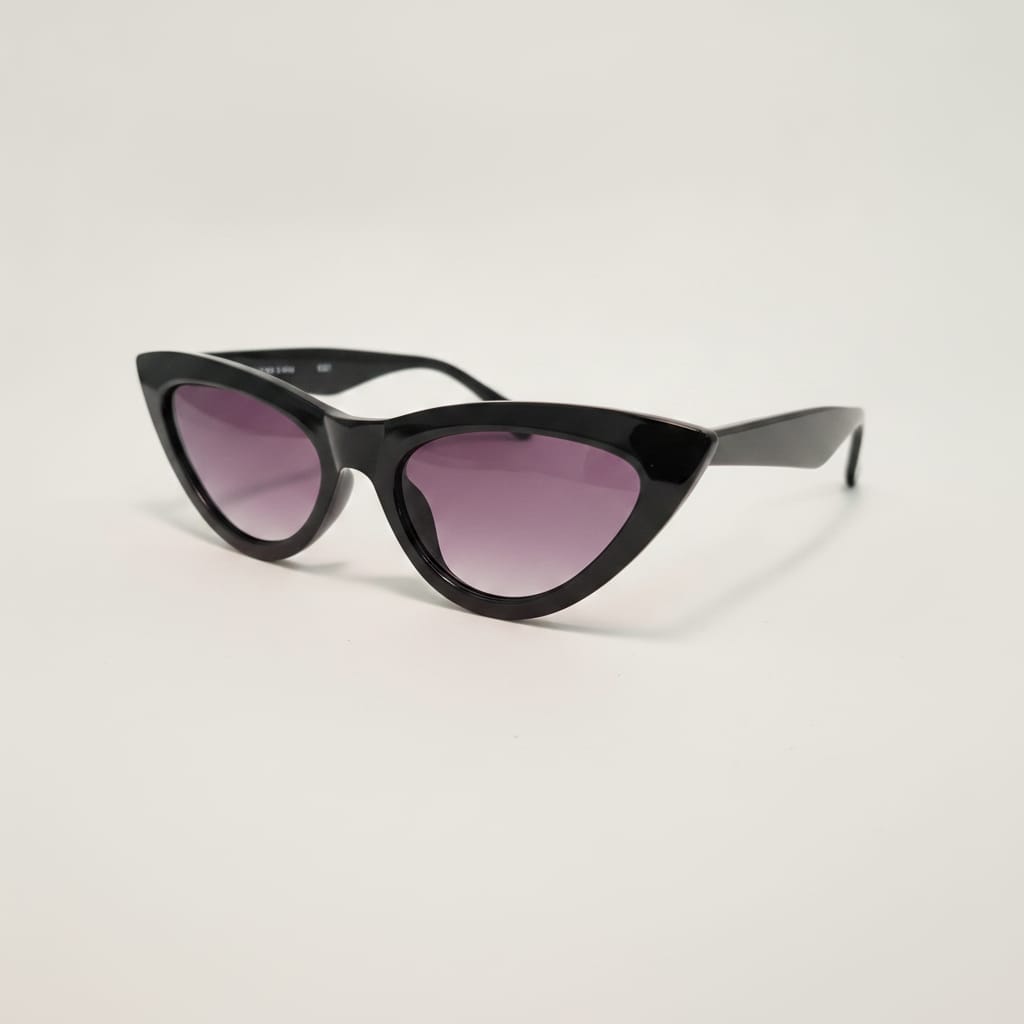 Cat-eye sunglasses - Black