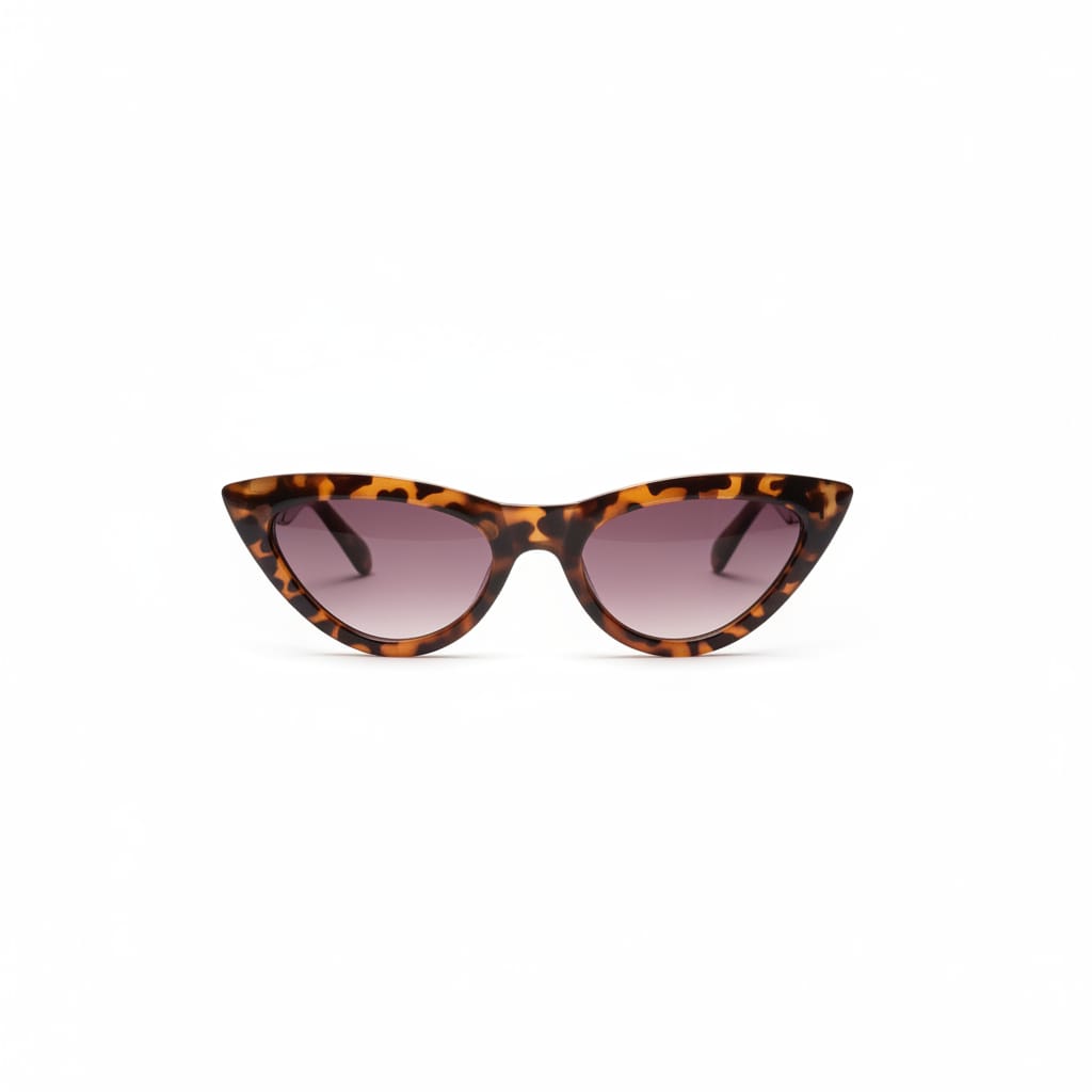 Cat-eye sunglasses - Brown